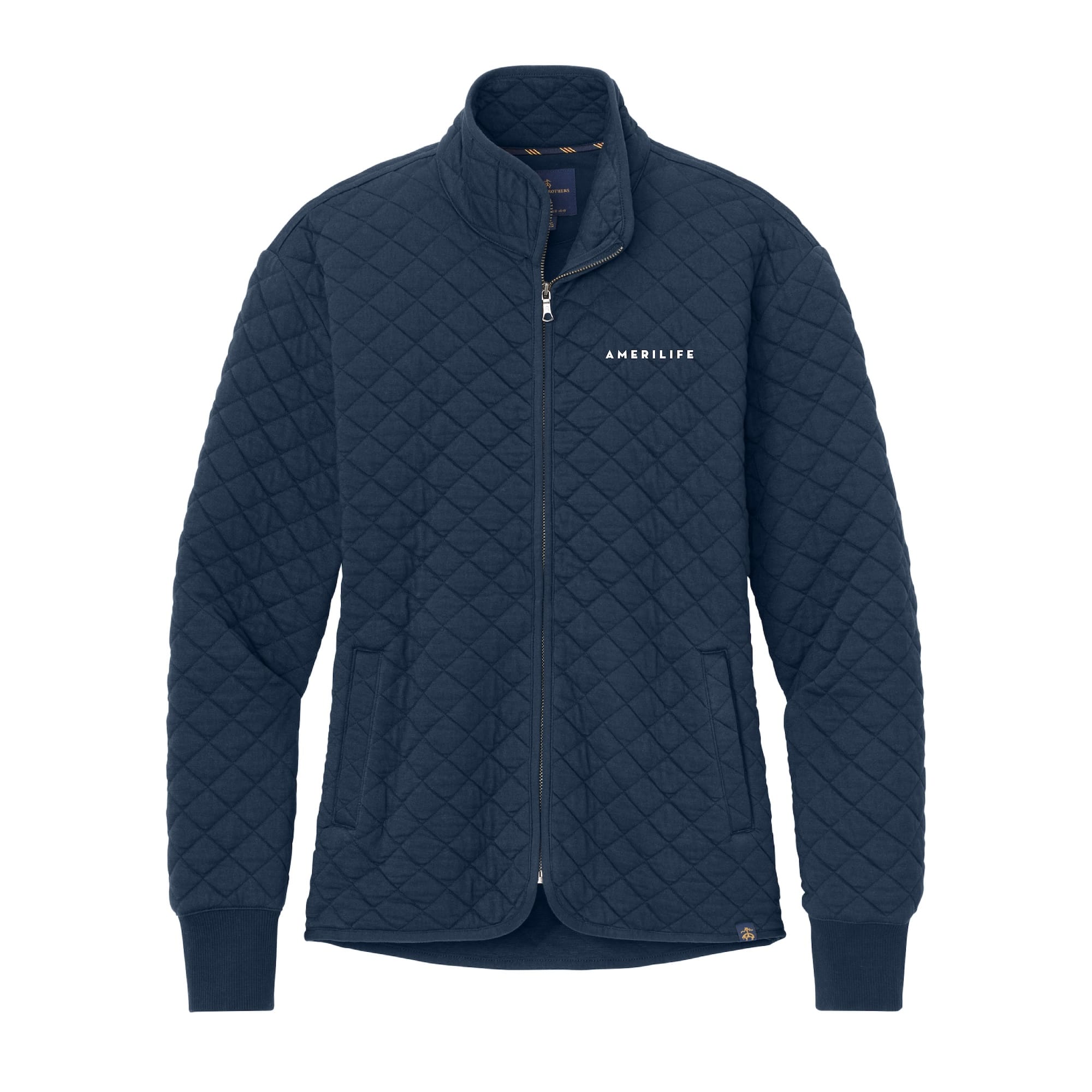 Brooks Brothers Diamond Quilt Full Zip - Image 3
